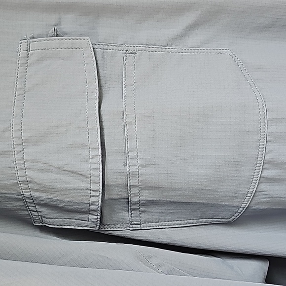 Duluth mens NFZ long sleeve shirt. 2 front pockets. Size 2XL. Blue gray - Picture 3 of 13